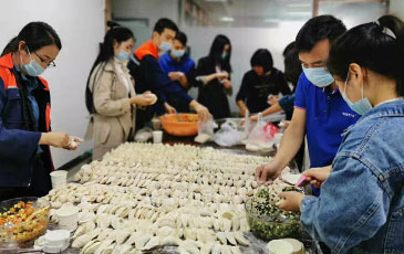 濃情冬至，其樂融融，銳天團隊與客戶共度佳節(jié)